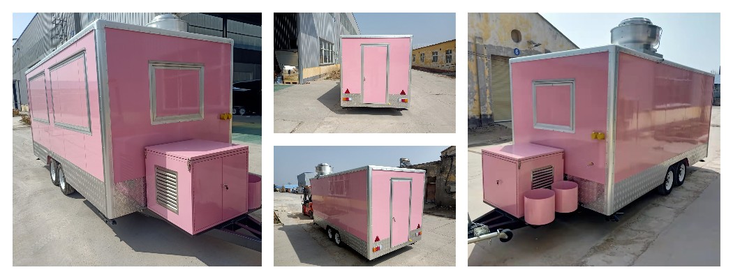 fully equipped  mobile bbq trailer for sale in miami